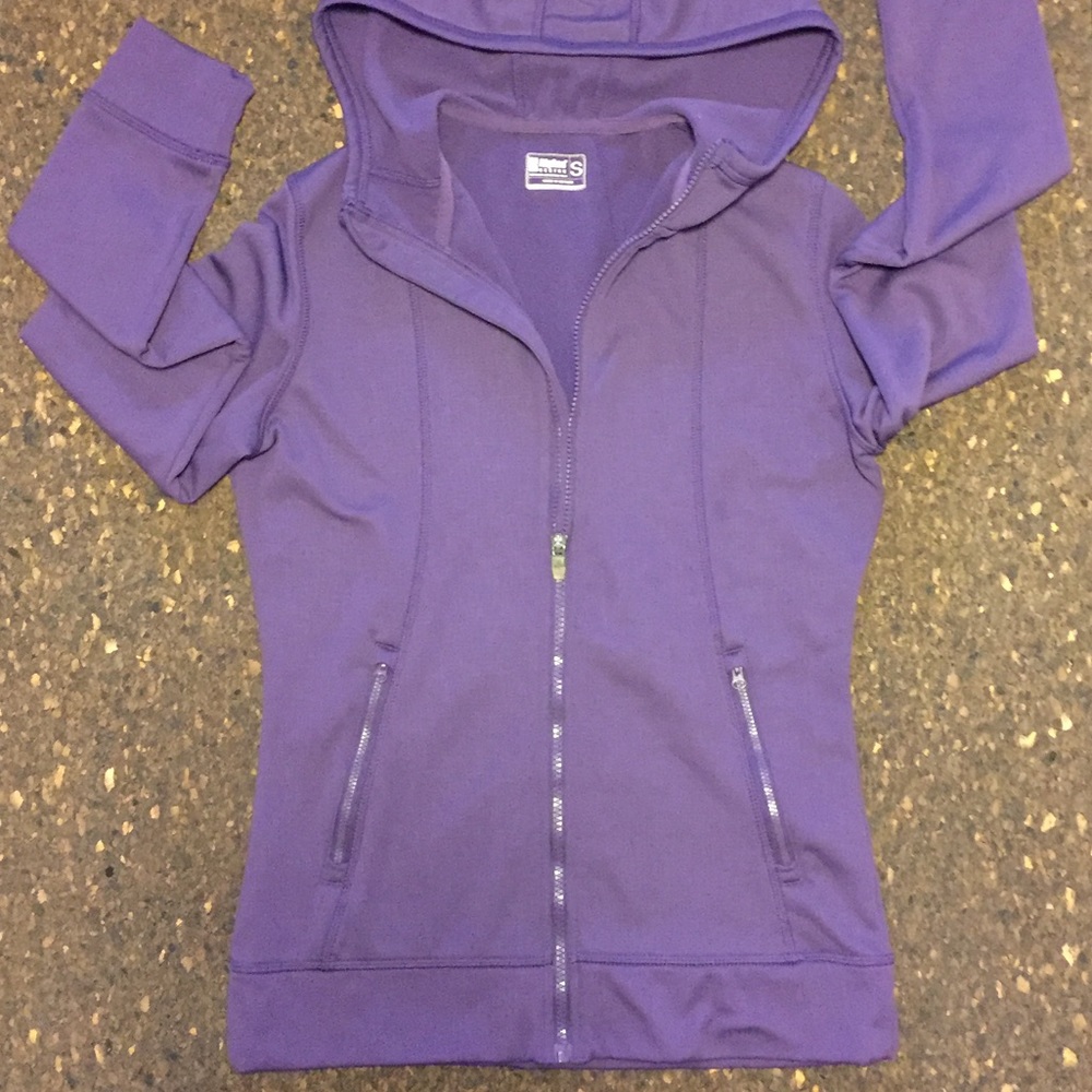 Purple Alpine Design Jacket / Small w/ Hood/zip up